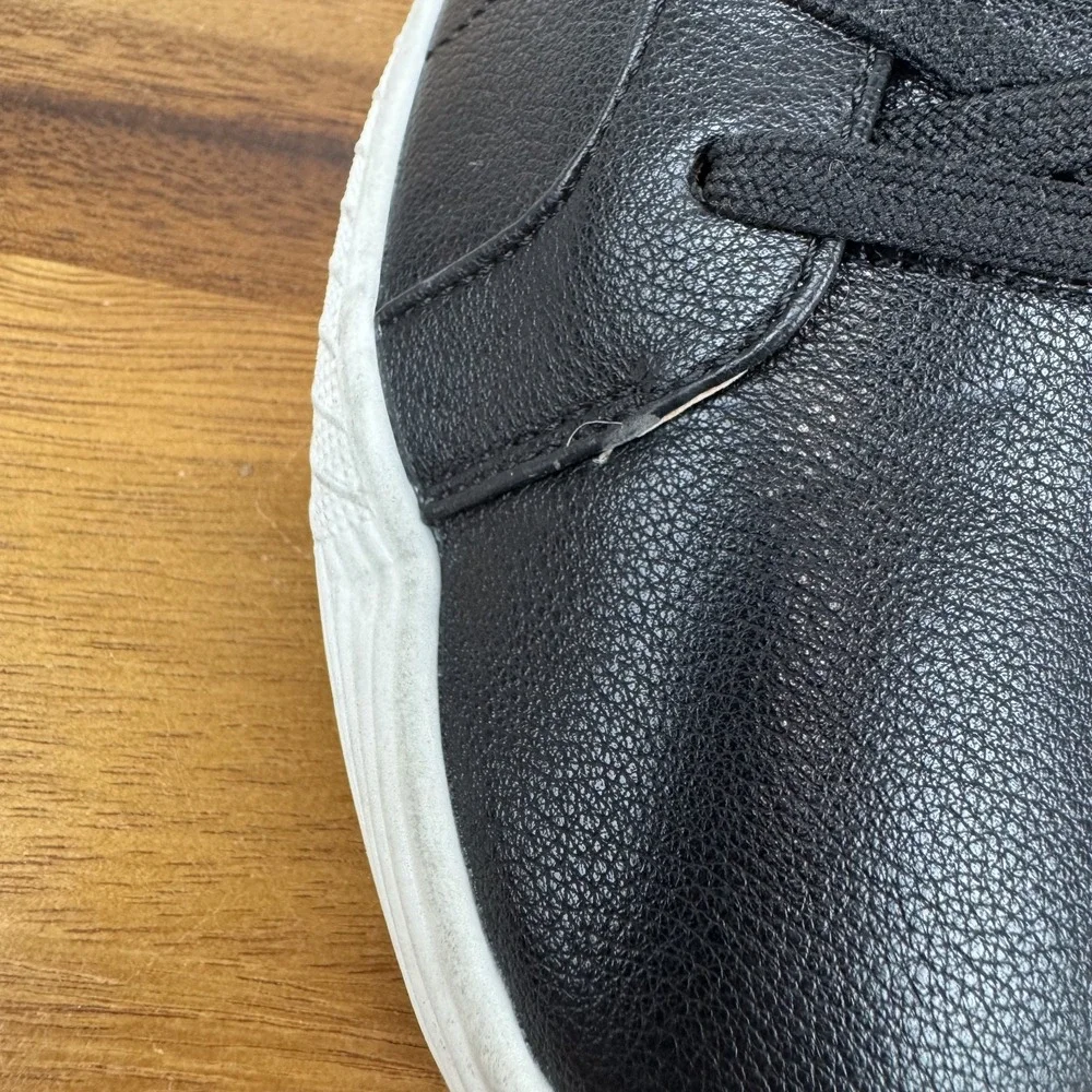 Womens Soul Naturalizer Neela Black Faux Leather Comfort Casual Sneaker Size 6.5 - Picture 5 of 9